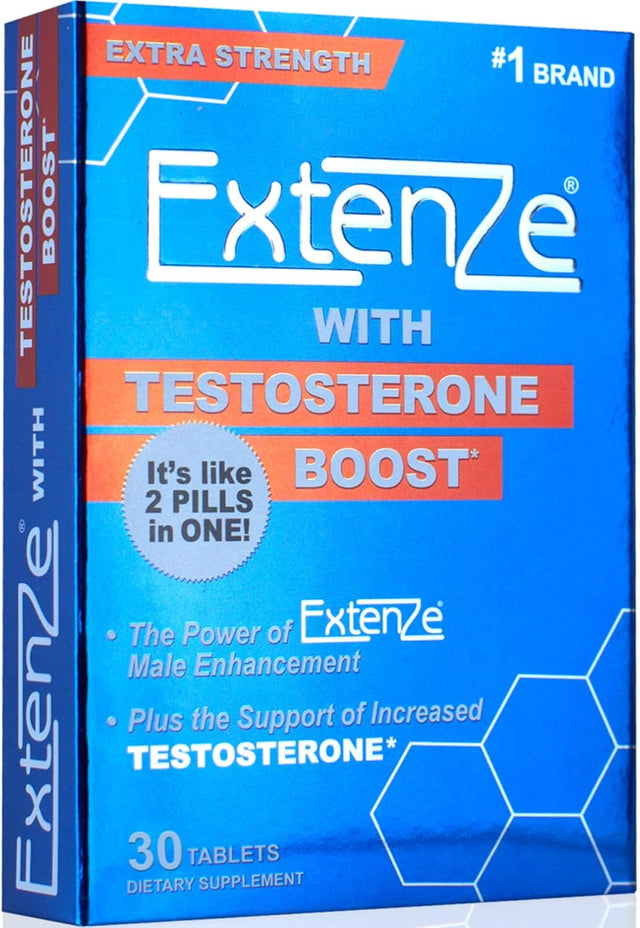 Extenze Extended Release Performance Boost Fast Acting 15CT
