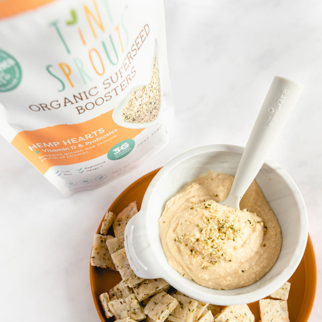 Organic Hemp Hearts + Vitamin D & Probiotics