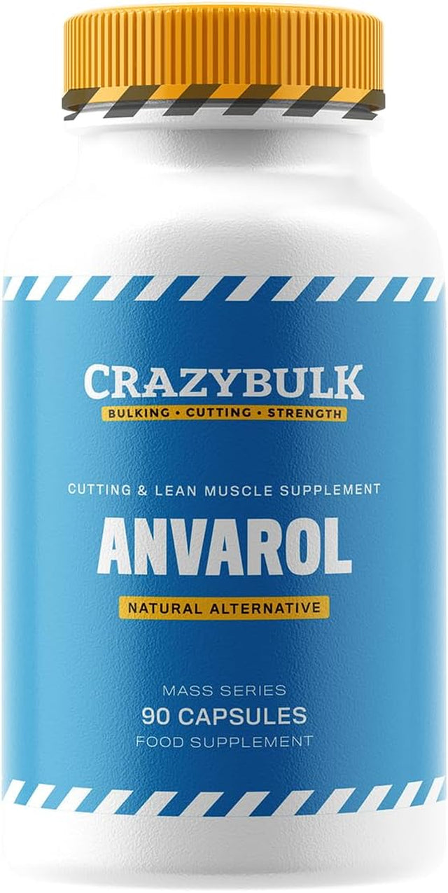 Anvarol Cutting Lean Muscle Ripped Shred Gain Energy 90 Capsules
