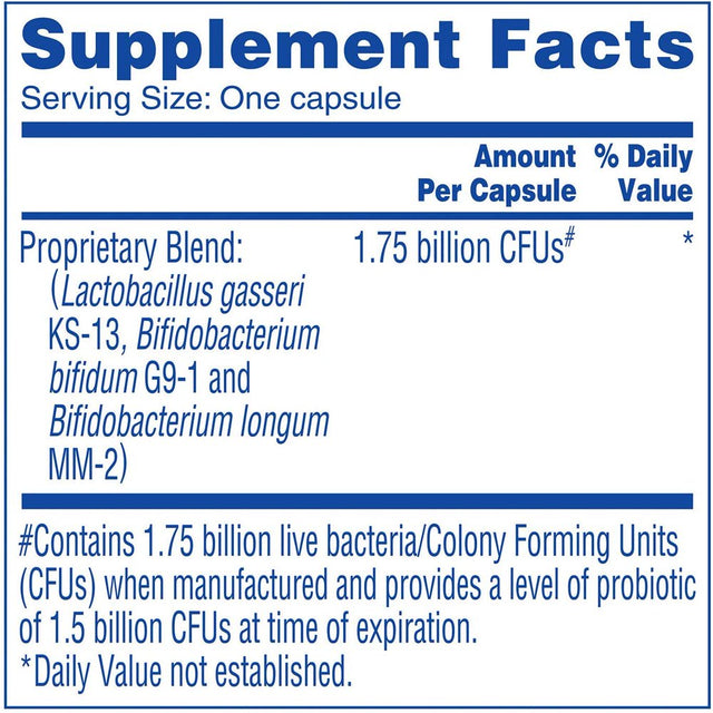 Phillips' Colon Health Digestive Daily Probiotic Supplement Capsules, Help Replenish the Balance of Good Bacteria in the Colon, 60 Count