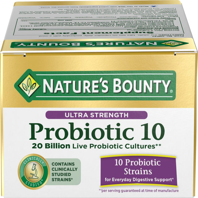 Nature'S Bounty Ultra Probiotic 10, 60 Capsules