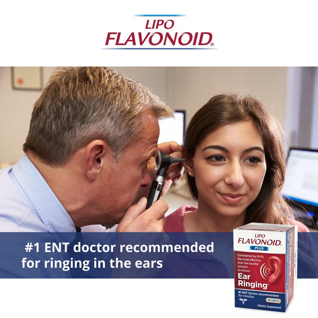 Lipo-Flavonoid plus Ear Health Supplement 100 Caplets