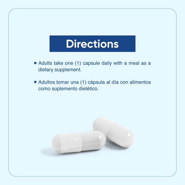 Laura Posada Healthy Gut Pre/Probiotic Dietary Supplement, 60 Capsules