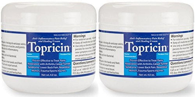 Topricin Pain Relief Cream 2-Pack