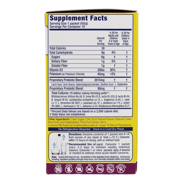 Mass Probiotics Golive Kids! Probiotic + Prebiotic, 10 Ea