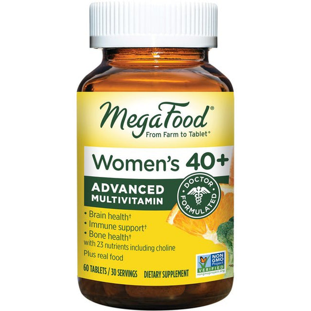 Megafood Women'S 40+ Advanced Multivitamin 60 Tabs