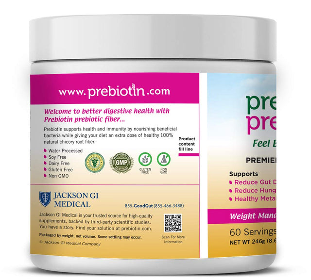 Prebiotic Weight Management – 8.68 Oz – Formulated to Support Digestive Health – Balances Gut Microbiome, Boosts Your Own Probiotics & Reduces Hunger