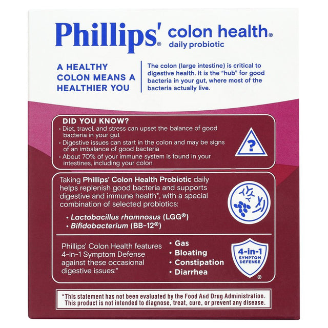 Phillips' Colon Health Probiotic Supplement (90 Count)
