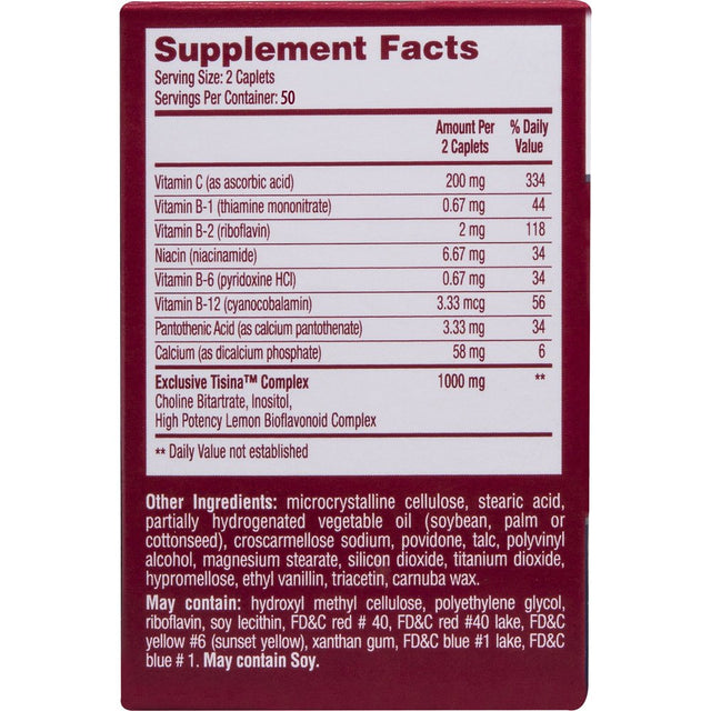 Lipo-Flavonoid plus Ear Health Supplement 100 Caplets