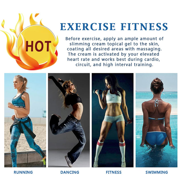 Promote Fat Consumption Lose Weight Fat Burning Slimming Creams Belly Slimming Leg Slimming