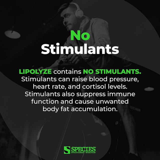 Lipolyze Stimulant Free Fat Burner, Appetite Suppressant with Green Tea Extract, African Mango & Alpha Lipoic Acid, Advanced Fat Loss Formula, Gluten Free Caps, Daytime, 90 Count