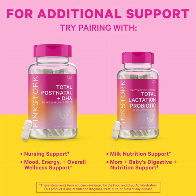 Pink Stork Baby Probiotic Drops: Infant Probiotic Drops for Baby, Digestion & Gas Relief, 1 Fl Oz