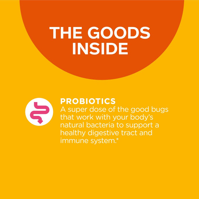 OLLY Probiotic Gummy, Immune & Gut Health, Digestive Supplement, Mango, 50 Ct