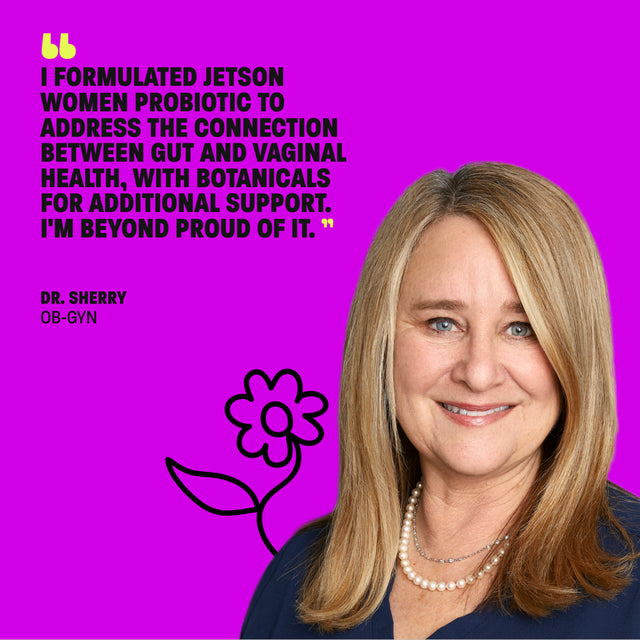 Jetson Vaginal Health, Mood and Hormonal Support Women Probiotic Supplement, 15 Billion CFU, 62 Ct.