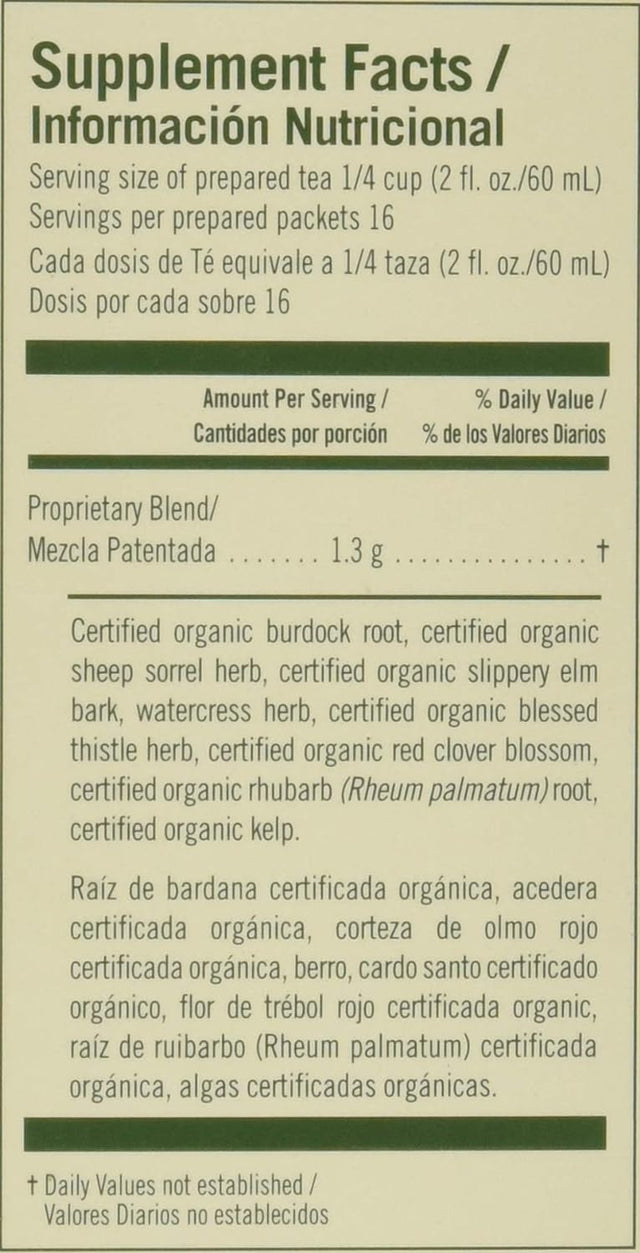 FLORA - Floressence Dry Tea Blend, Gentle Detox & Cleanse, 2.2 Oz