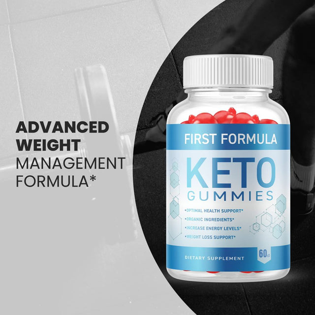 (1 Pack) First Formula Keto ACV Gummies - Supplement for Weight Loss - Energy & Focus Boosting Dietary Supplements for Weight Management & Metabolism - Fat Burn - 60 Gummies