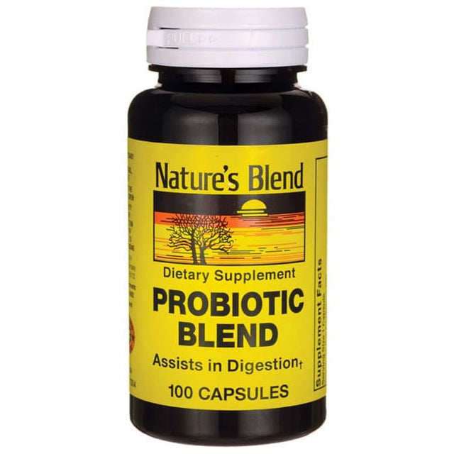 Nature'S Probiotic Blend Capsules, 100 Count