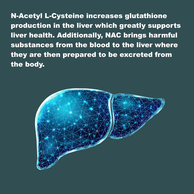Lifelink NAC (N-Acetyl L-Cysteine) | 600 Mg X 120 Capsules | Antioxidant, Anti-Aging, Immunity | Gluten Free & Non-Gmo | Made in the USA