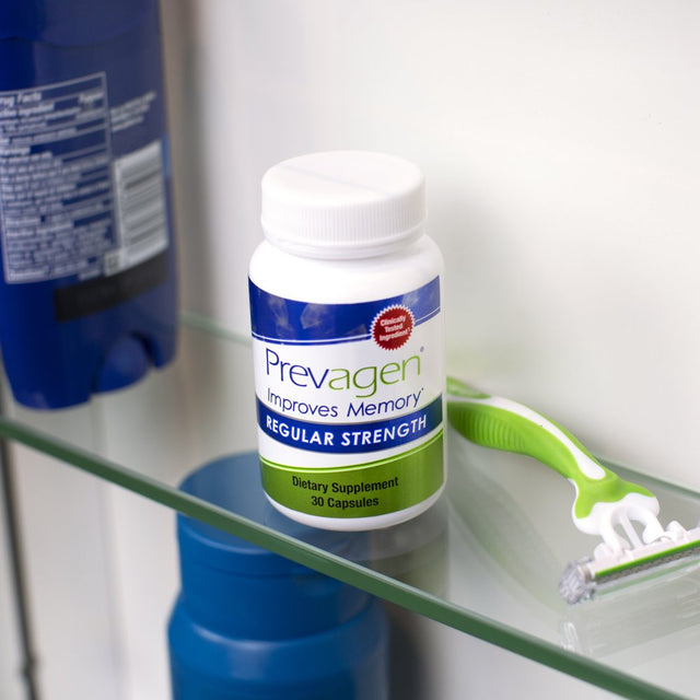 Prevagen Improves Memory - RS 10Mg, 30 Capsules with Apoaequorin & Vitamin D Brain Supplement for Better Brain Health, Supports Healthy Brain Function