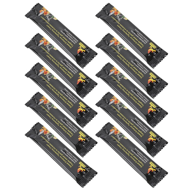Sweat Workout Enhancer, Belly Burning Cream Comfortable 6Ml Burn Calories Shaping Soothe Muscles 10Pcs for Gym