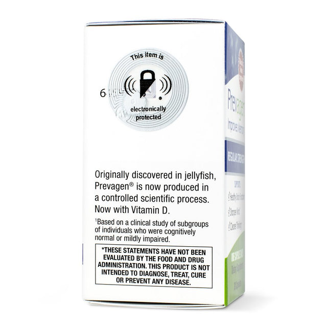Prevagen Improves Memory - RS 10Mg, 30 Capsules with Apoaequorin & Vitamin D Brain Supplement for Better Brain Health, Supports Healthy Brain Function