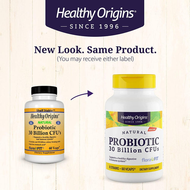 Healthy Origins Probiotic 30 Billion Cfu'S (60 Veggie Capsules)