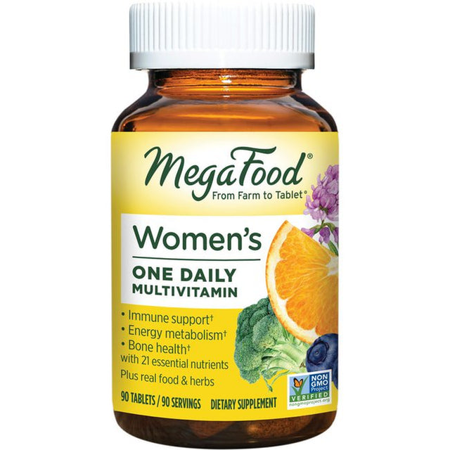 Megafood Women'S One Daily 90 Tabs - Immune Support, Energy Metabolism, Bone Health *