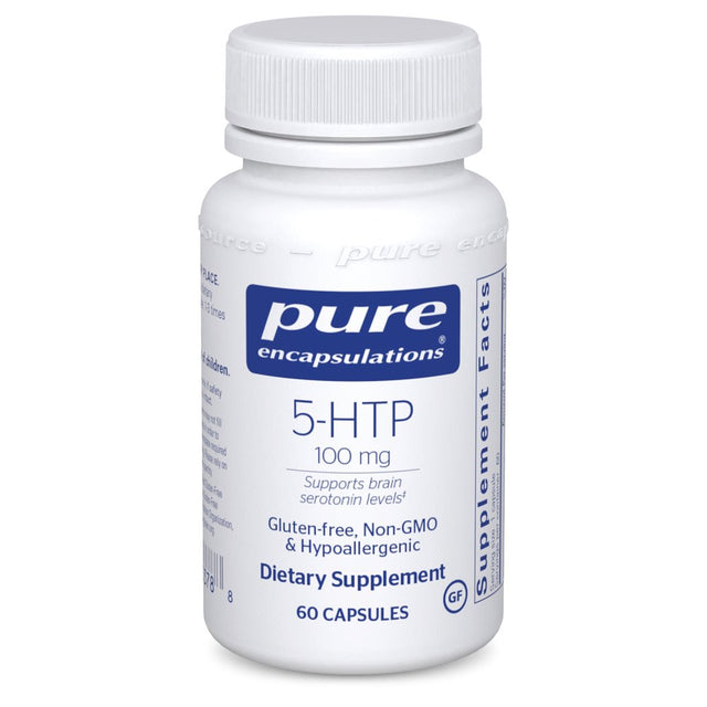 Pure Encapsulations 5-HTP 100 Mg | 5-Hydroxytryptophan Supplement for Brain, Sleep, Eating Behavior, and Serotonin Support* | 60 Capsules