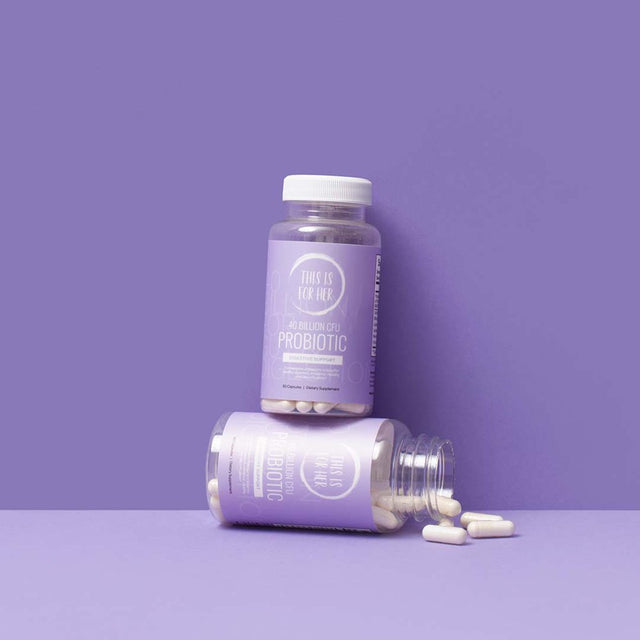 Healthy Gut Probiotics: 40 Billion CFU - Women'S Gut Health (60 Vegetable Capsules)