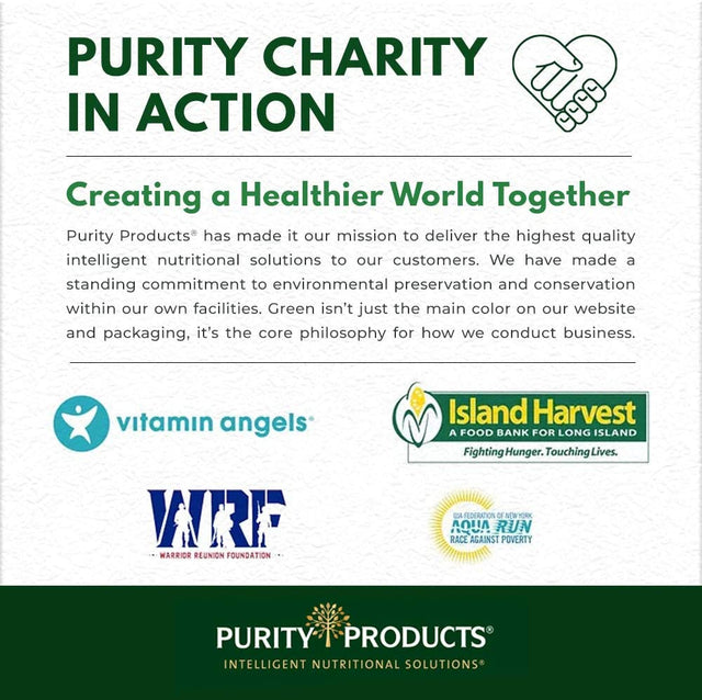 Purity Products Brain Vitality-Gpc Super Formula Acetyl L-Carnitine HCI + Alpha GPC + Phosphatidlyserine - Supports Normal Concentration and Mental Clarity - 120 Caps