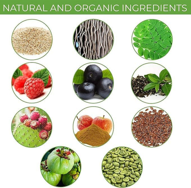 High Fiber Belly Fat Flush 16 Ounce + with (Keto 1,200Mg)