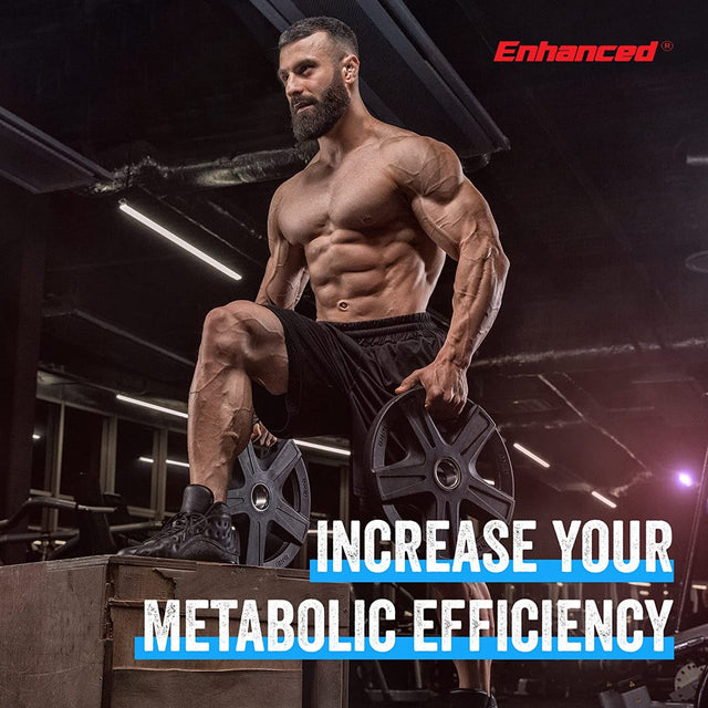 Blue Ox Athlete Enhanced Natural Testosterone Enhancer - Men'S Natural Trial Booster Supplement - Strength Enhancer & Mood Support Pills - 120 Capsules