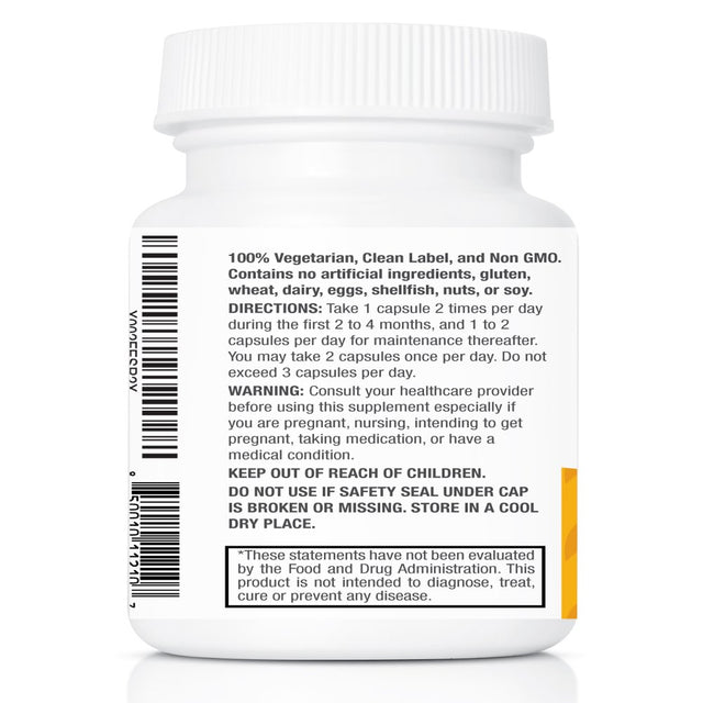Newlife Naturals Citrus Bergamot: 500 Mg Citrus Bergamot Extract - Support Health Cholesterol Blood Sugar Levels-60 Veggie Caps