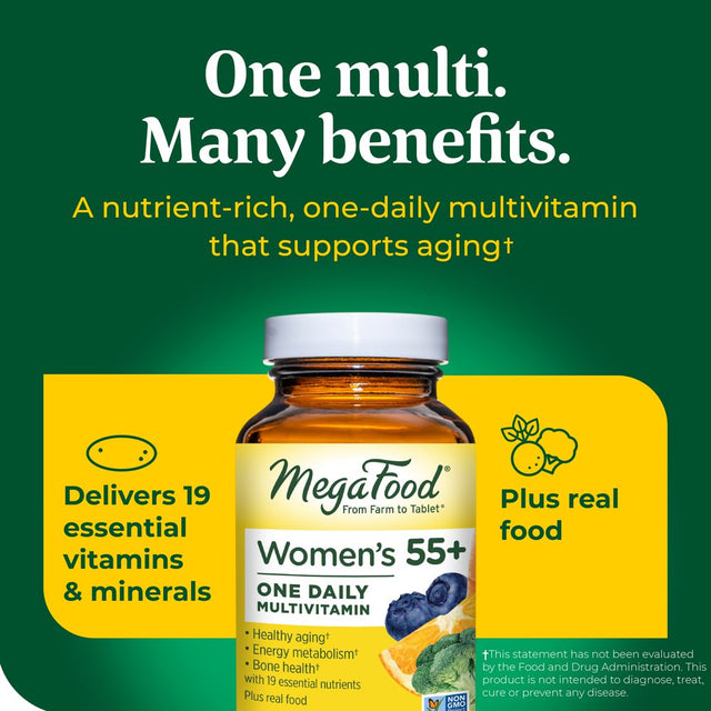 Megafood Women'S 55+ One Daily Multivitamin 90 Tabs