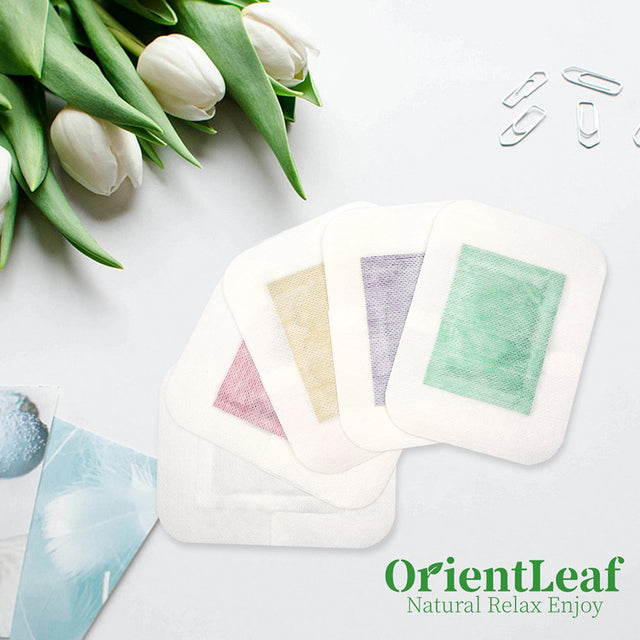 Orientleaf Foot Pads, 60 Pcs 2 in 1 Foot Pads for Better Sleep and Anti-Stress Relief, Foot Patches Enhance Blood Circulation for Foot and Body Care