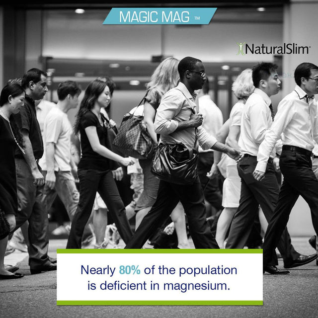 Naturalslim Magicmag® Magnesium Citrate Powder - anti Stress Drink Mix - 8Oz