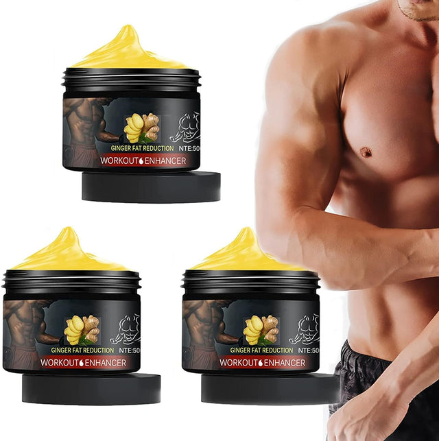 DUBUSH Pumpflex Muscle Gainer Hot Cream Ginger Fat Loss Workout Enhancer Muscle Gainer Hot Cream Fitness Enhancement Cream for Men and Women