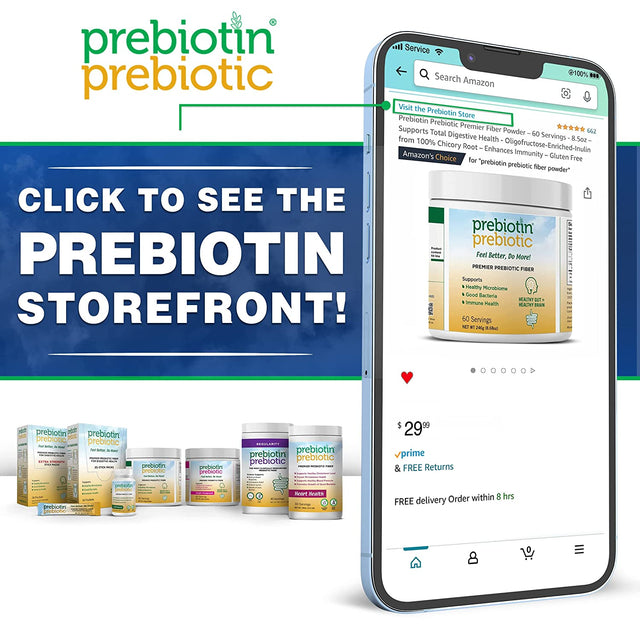 Prebiotic Weight Management – 8.68 Oz – Formulated to Support Digestive Health – Balances Gut Microbiome, Boosts Your Own Probiotics & Reduces Hunger