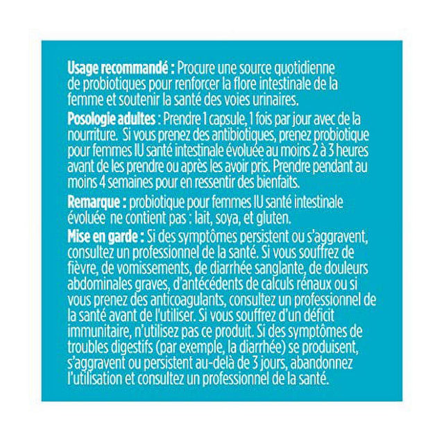 GENUINE HEALTH UTI Women'S Advanced Gut Health Probiotic, 30 CT