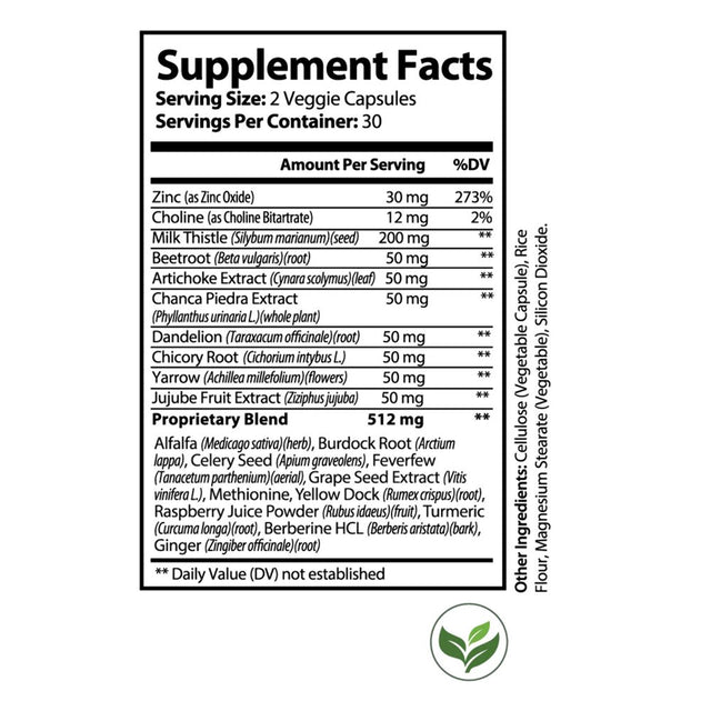 Liver Health Complex | 60 Vegan Capsules