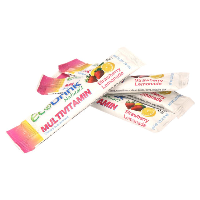 Lily of the Desert Ecodrink Naturals Refill Multi Vitamin - Strawberry/Lemonade