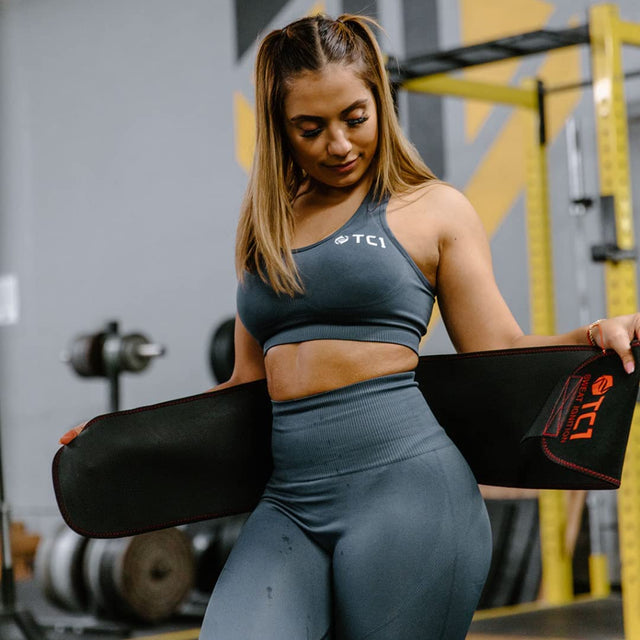 TC1 Sweat Ignition Thermogenic Gel and Sweat Belt Bundle to Increase Heat and Sweat during Exercise and Promote Burning More Calories