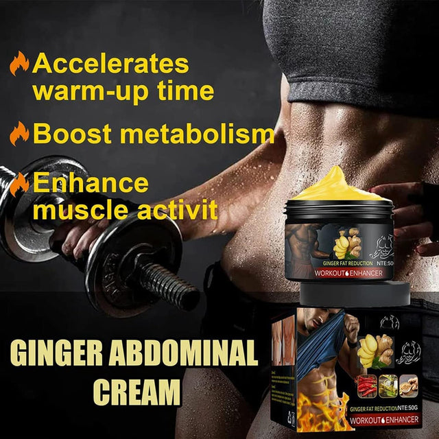 DUBUSH Pumpflex Muscle Gainer Hot Cream Ginger Fat Loss Workout Enhancer Muscle Gainer Hot Cream Fitness Enhancement Cream for Men and Women
