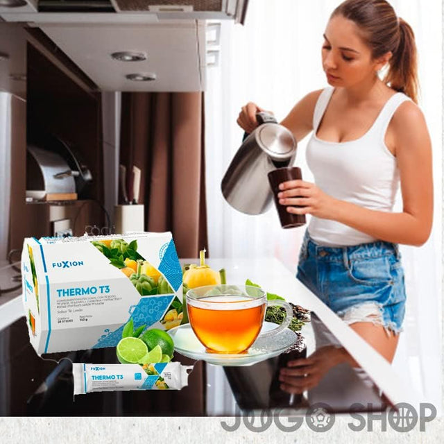 Premium 10 Day Drink Raspberry Ketones Challenge for Rapid Ketosis by Fuxion Thermo T3, Keto Supplement Charged Natural Caffeine,Transform Fat into Energy, Increase Stamina for Shape Body (10 Packets)