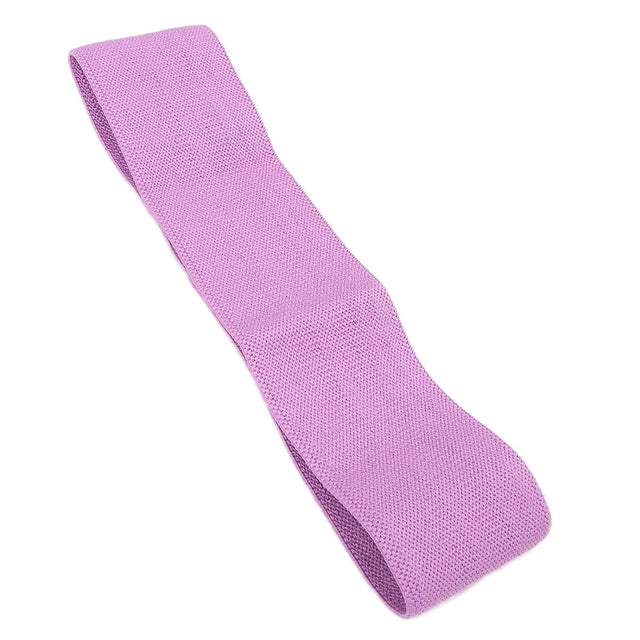 Cosiki Exercise Resistance Band, Elastic Stretching Bands Bands for Working Out Booty Bands Exercise Band for Yoga for Leg Beauty(Plain Purple M(76Cm))