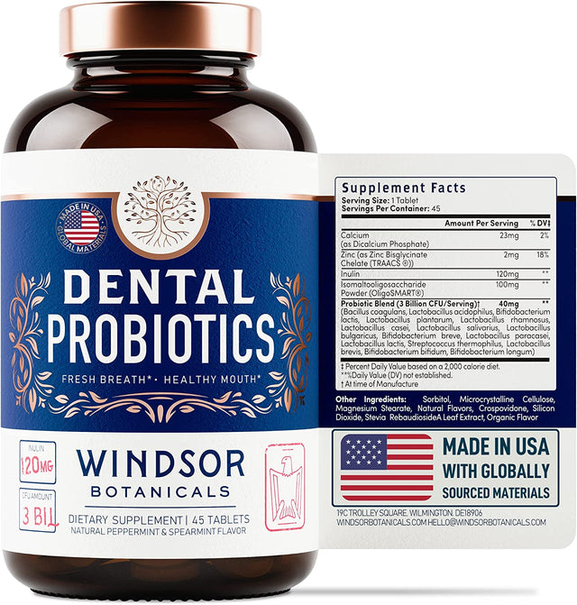 Appetite Suppressant for Weight Loss and Dental Probiotics for Bad Breath Bundle