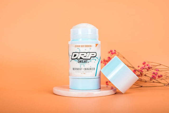ASF Brands DRIP Sweat - Workout Enhancer - Natural Thermogenic Hot Slimming & Body Toning Sweat Stick for Men & Women.