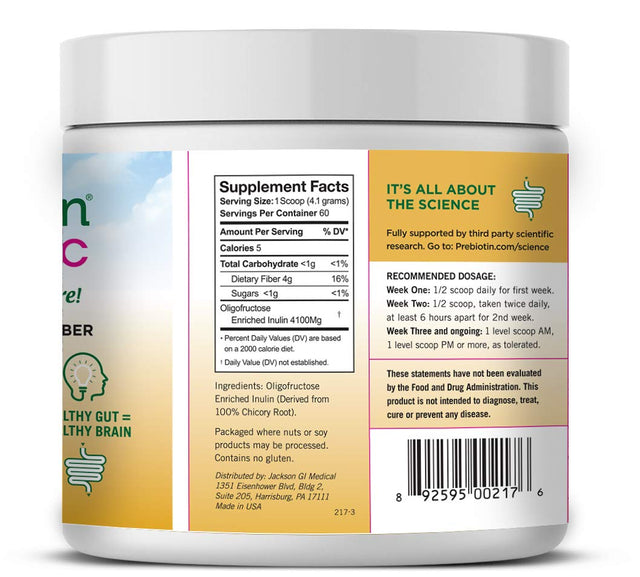 Prebiotic Weight Management – 8.68 Oz – Formulated to Support Digestive Health – Balances Gut Microbiome, Boosts Your Own Probiotics & Reduces Hunger