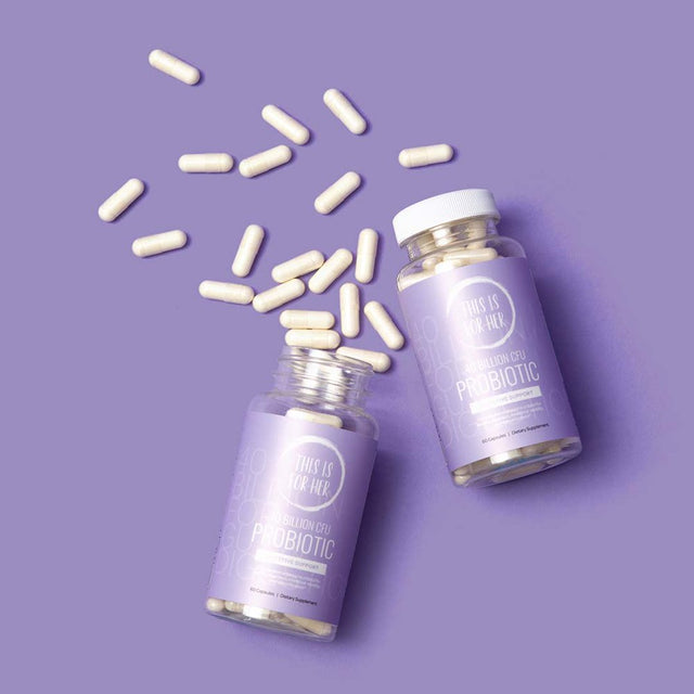 Healthy Gut Probiotics: 40 Billion CFU - Women'S Gut Health (60 Vegetable Capsules)