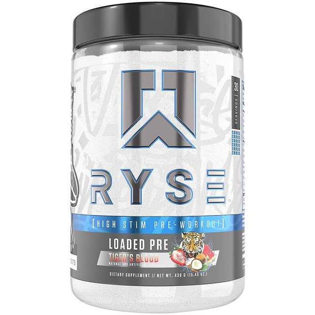 RYSE Loaded Pre, Tiger'S Blood, 15.4 Oz (438 G)